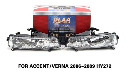 Halógenos Para Hyundai Accent/verna 2006-09 Marca Dlaa