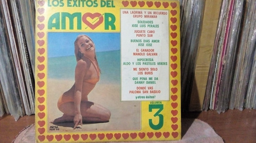 Los Exitos Del Amor Volumen 03 (vinilo) 1977 Vg+