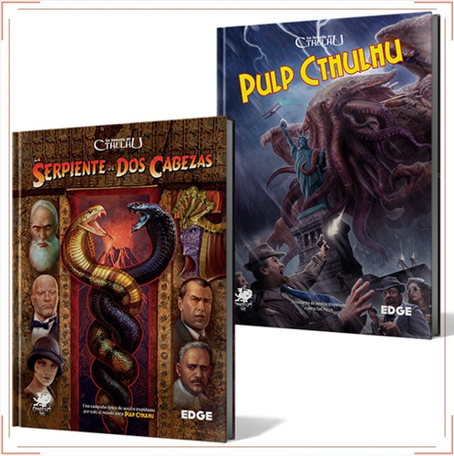 La Llamada De Cthulhu Pulp Cthulhu + Serpiente De 2 Cabezas