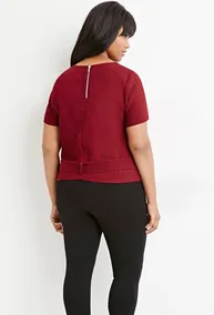 Blusa Con Cinto Importada - Talle 2xl Xxl