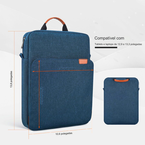 Capa Seltand Case Bolsa Pasta Para Tablet iPad Air Pro 13 Polegadas
