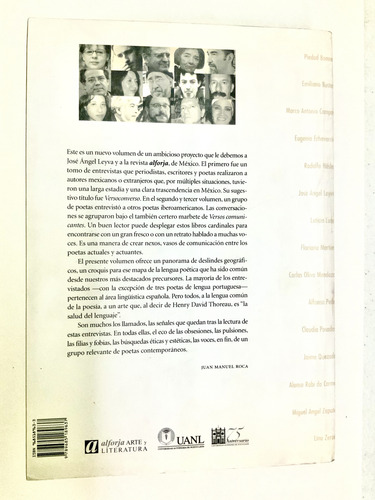 Versos Comunicantes 3. Poetas Entrevistan A Otros Poetas.