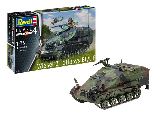 Revell Tanque Wiesel 2 Leflasys Bf/uf 1/35 Armar Pintar