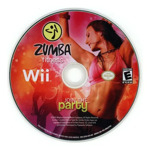 Juego Zumba Fitness 2 Wii + Zumba Fitness Wii (Usado)