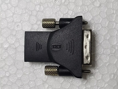 Adaptador Conversor De Hdmi Femea Para Dvi-d Dual Kit Com 8