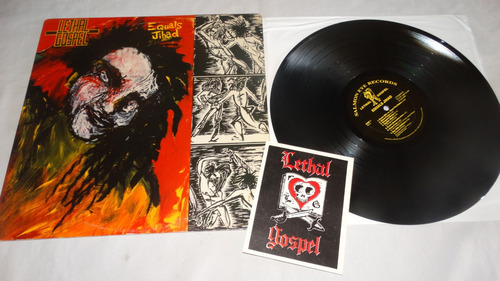 Lethal Gospel - Equals Jihad '1988 (sticker Salmon Eye Recor
