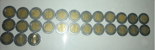 Monedas De $1... De 1993-2019