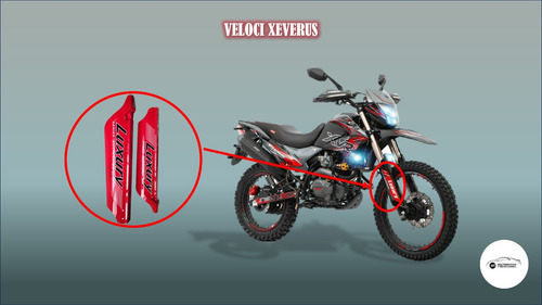 Cubre Barra De Suspensión Veloci Xeverus Motocicleta