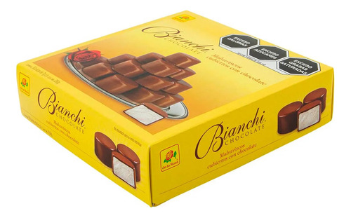 Malvavisco Cubierto De Chocolate Bianchi 50pzs Redondo 350g