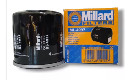 Filtro De Aceite Millard Ml-4997 