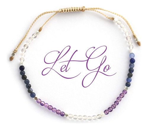 Balipura - Pulsera Let Go Aura Para Mujer - Cuentas Pequeñas