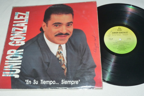 Jch- Junior Gonzalez En Su Tiempo Siemp Salsa Edic Canada Lp