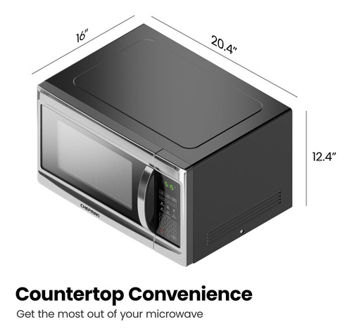 Horno Microondas Para Encimera Chefman, 1,3 Pies Cúbicos. Pi