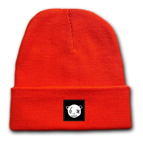 Gorro De Lana Beanie Unisex Naranja Avershy Box.