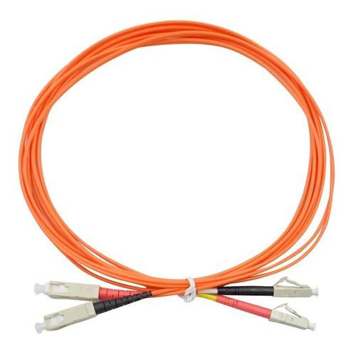 Patch Cord De Fibra Mm Lc-upc A Sc-upc 62.5/125 Dx 4m Usado