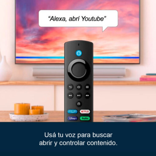 Imagen 3 de 5 de Control Remoto Amazon Fire Stick Lite Para Tv