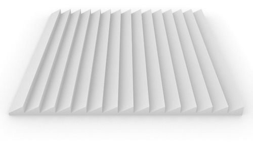 Imagen 5 de 7 de Pack X6 Placas Acústicas Premium Ignifugas 61x61cm X30mm