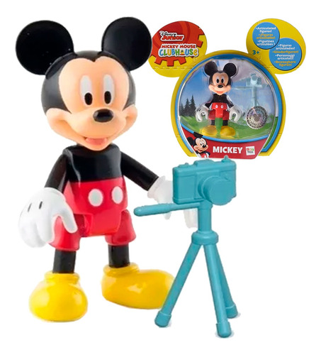 Figura Articulada Mickey Mouse Disney Junior Original Sk