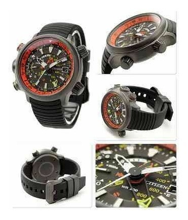 Relogio Citizen Promaster Titanium Eco-drive Bn5035-02f