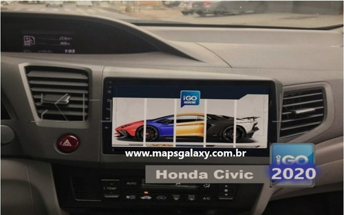 Imagem 1 de 1 de Atualização Gps Central Multtimídia Honda Civic 2020