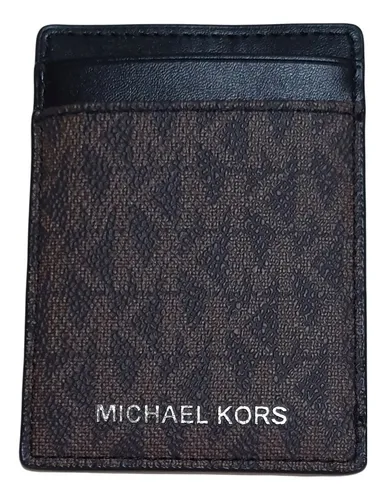 Cartera Tarjetero Hombre Michael Kors Signature Original