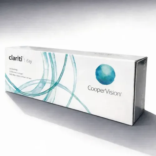 Lente De Contato Diária Clariti 1 Day Coopervision 30 Unid