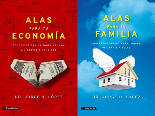 2 Libros Alas Para Tu Economía + Familia Lopez Hojas Del Sur