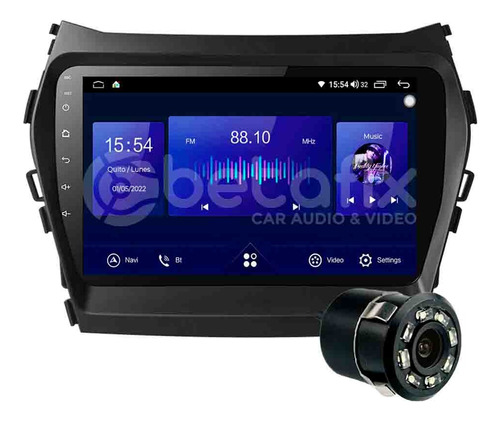 Radio Android Hyundai Santa Fe 2013up Original + Cámara