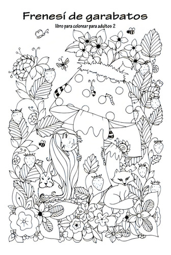 Frenesãâ De Garabatos Libro Para Colorear Para Adultos 2, De Snels, Nick. Editorial Createspace, Tapa Blanda En Español