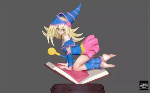 Archivo Stl Impresión 3d - Yu-gi-oh! - Dark Magician Girl V2