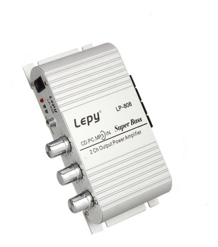 Imagem 4 de 9 de Leitor Digital Amplificador De Potência Para Carro Lp-808