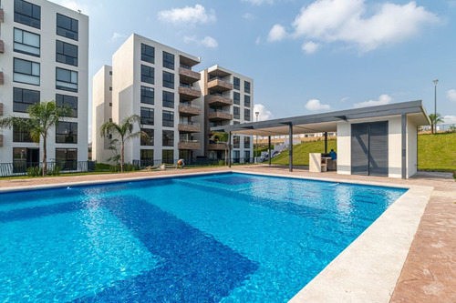 Imagen 1 de 22 de Departamento Cerca De Cuernavaca Con Alberca Y Areas Verdes En Venta