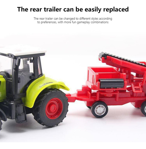 Para Colección De Juguetes Farmer Tractor Toy De Alta