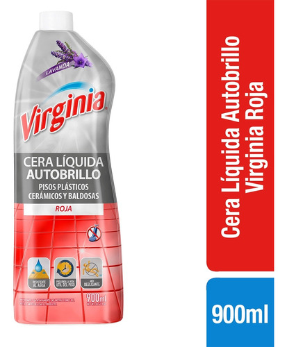 Cera Liquida Autobrillo Roja 900ml Virginia