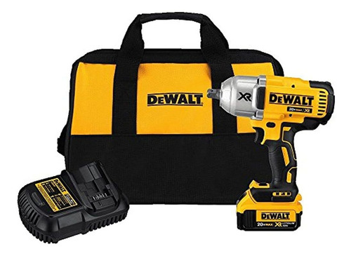 Kit De Llave De Impacto Dewalt 20v Max Xr, Sin Escobillas, A