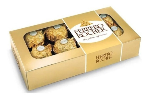 Imagen 1 de 3 de Ferrero Rocher Caja X 8 U - Lollipop 