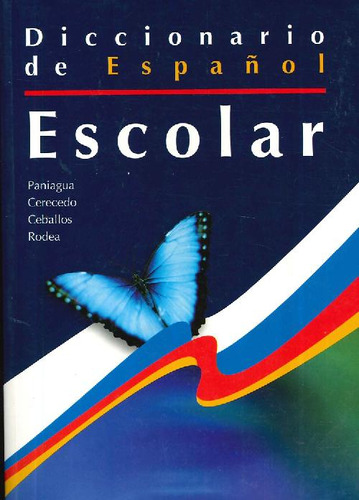 Libro Diccionario De Español Escolar De Francisco Paniagua B