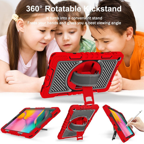 Imagen 4 de 9 de Funda Tablet Para Samsung Tab A 10.1 (2019) Sm-t510 Sm-t515
