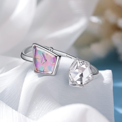 Saga Relojes De Moda Para Mujer Reloj De Pulsera De Cristal