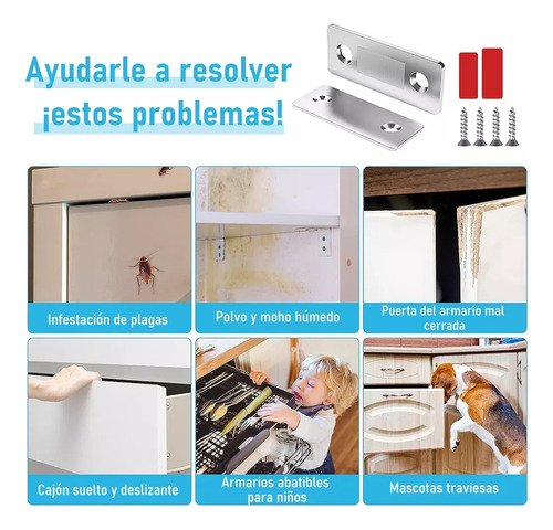 Ímãs Para Portas De Armário Com Selo Magnético 10 E