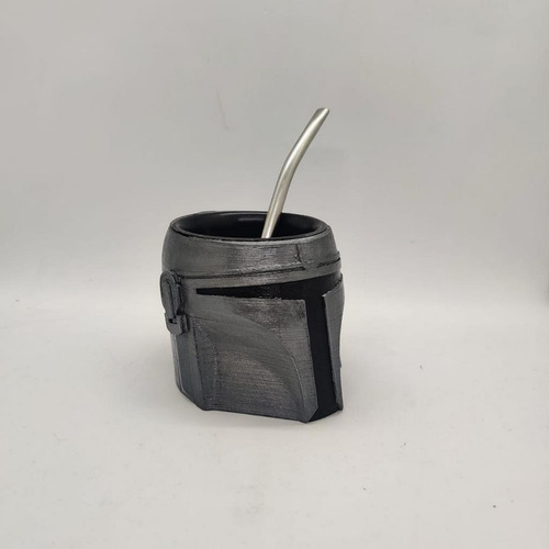 Mate Mandalorian Impreso En 3d