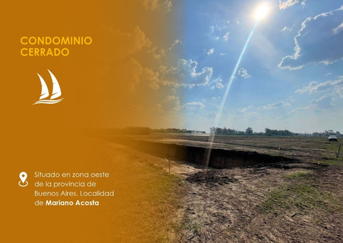 Imagen 3 de 7 de Venta De Lotes Sobre Laguna Barrio Cerrado En Desarrollo A 5 Minutos De La Nueva Autopista Zona Oeste