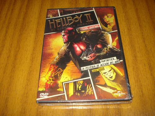 Dvd Pelicula Hellboy / 2  (nuevo Y Sellado)