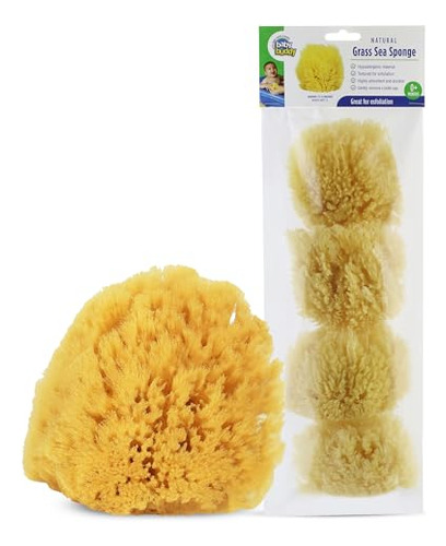 Esponja Natural De Mar Grass Baby Buddy, Esencial Para El