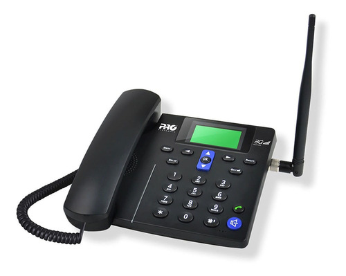 Telefone Celular Rural De Mesa 3g Procs-5030 Proeletronic