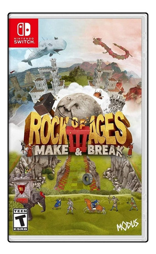 Rock Of Ages 3: Make & Break  Nintendo Switch Nuevos