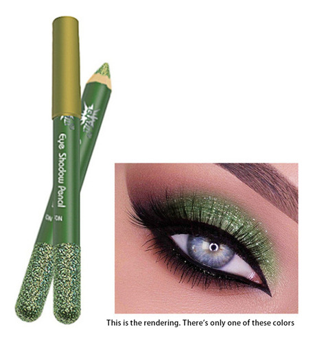 Lápiz De Sombra De Ojos Perlado Impermeable Glazzi, 12 Color