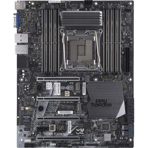 Placa Base Supermicro Core Gb Sata Pcie Vga Atx Marron Caja