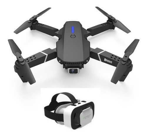 Drone Ls-e525 Doble Camara 4k + 3 Baterias + Gafas Vr. Wifi 