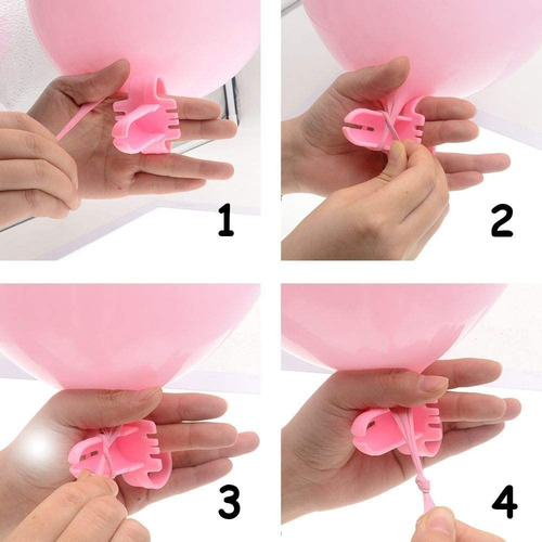 Imagen 1 de 1 de 2 Piezas Herramienta Para Atar Globos Látex